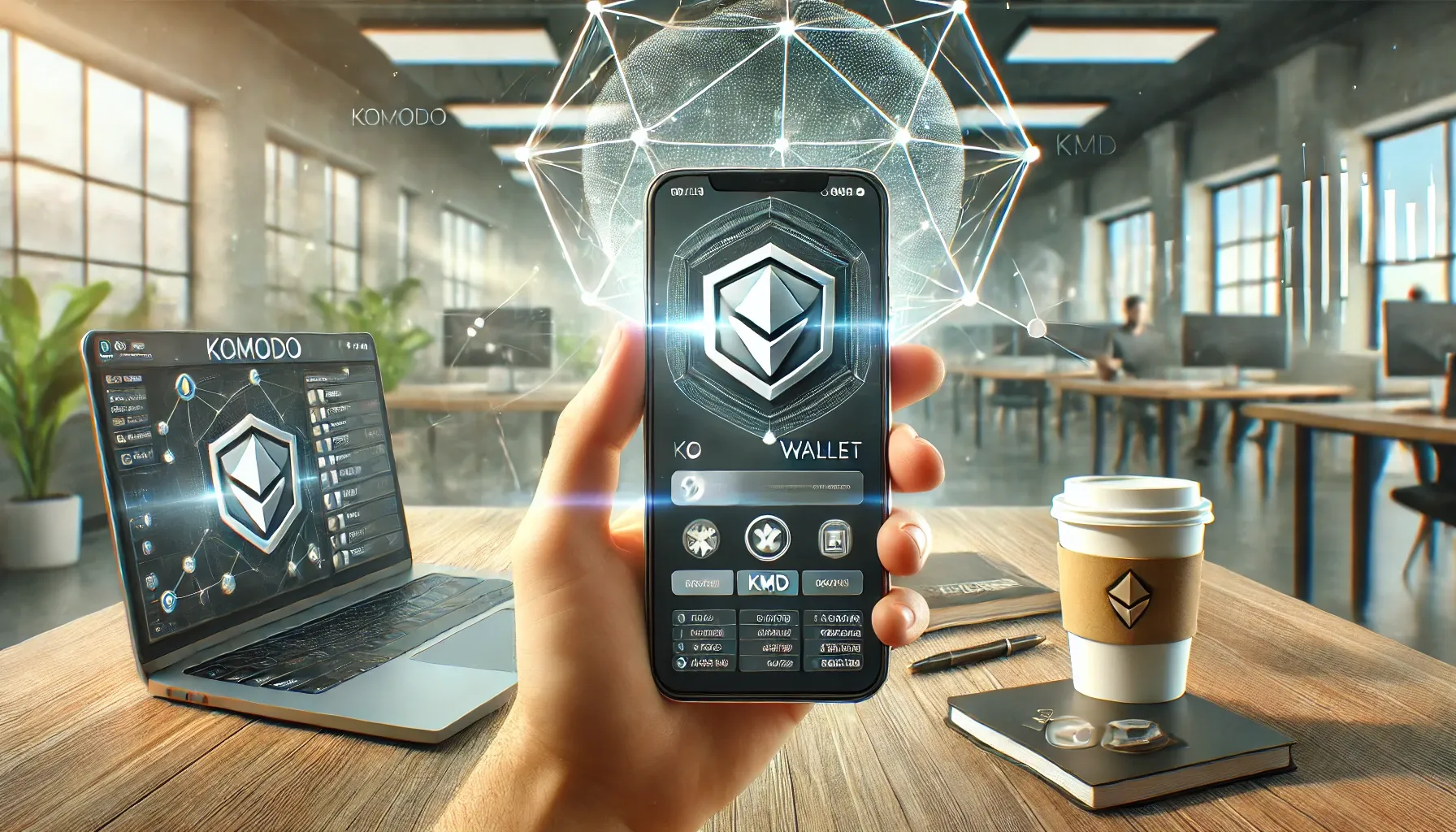 Как будет выглядеть Komodo Wallet для десктопа?