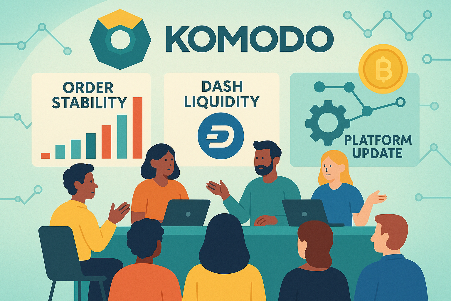 Komodo Townhall: Стабильность, ликвидность и следующий большой релиз.