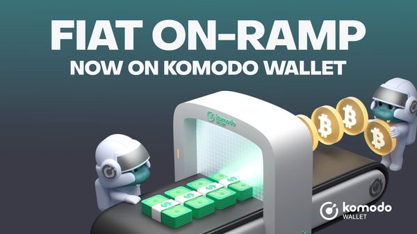 Komodo Wallet (веб-версия) добавляет функцию покупки криптовалют за фиат для повышения доступности DeFi