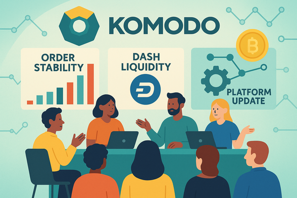 Komodo Townhall: Стабильность, ликвидность и следующий большой релиз.